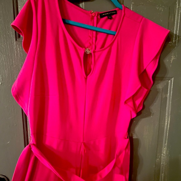 Pink jumpsuit only used once very good condition - Picture 1 of 6